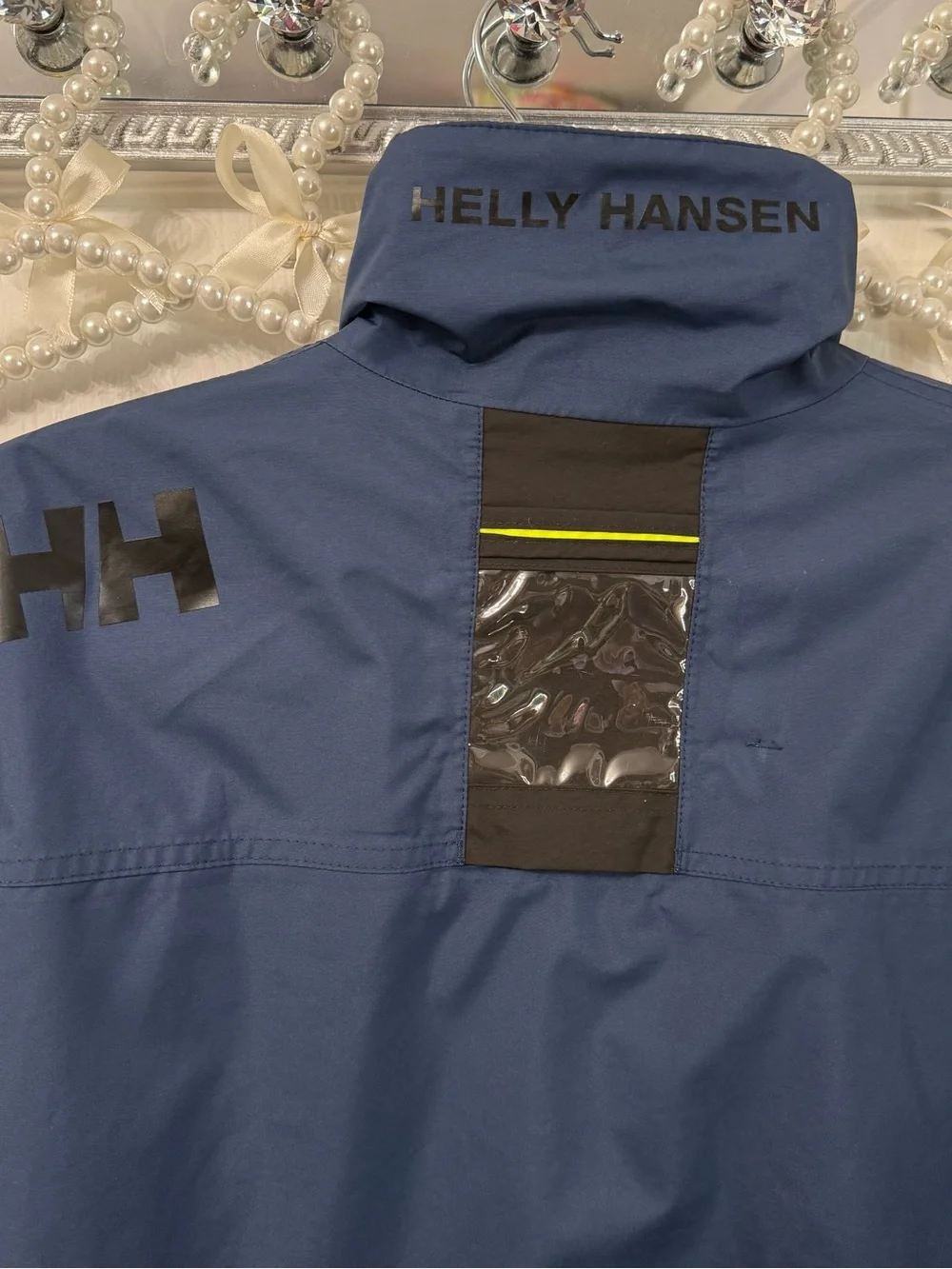 Helly Hansen Men’s Navy Waterproof Softshell Raincoat